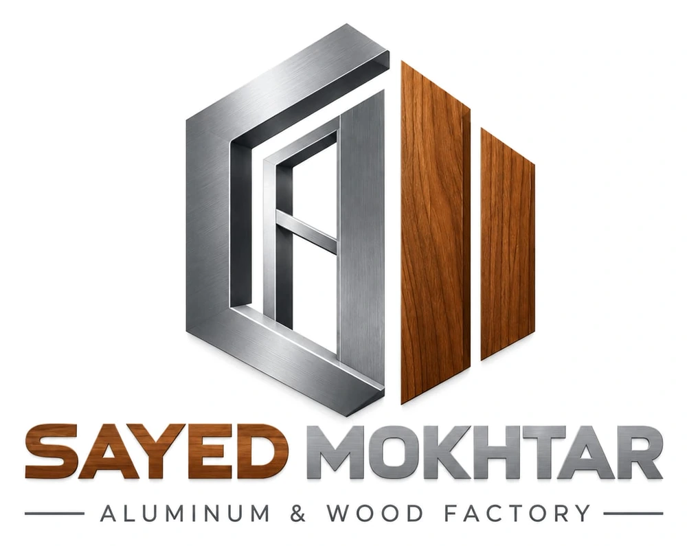 شعار SAYED MOKHTAR — مصنع ألومنيوم وأخشاب